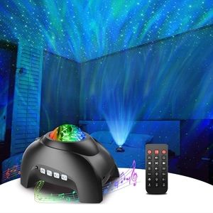Star Projector, Rossetta Galaxy Projector for Bedroom, Bluetooth Speaker and Whi